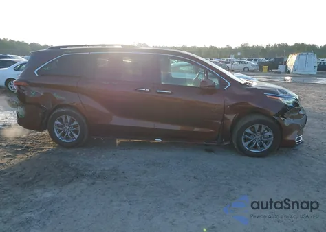 2022 Toyota Sienna Xle from USA, damaged, VIN 5TDYRKEC6NS107226